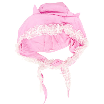 Leerroo - Strawberry Devil Cat Ear Sun Hat hat Leerroo