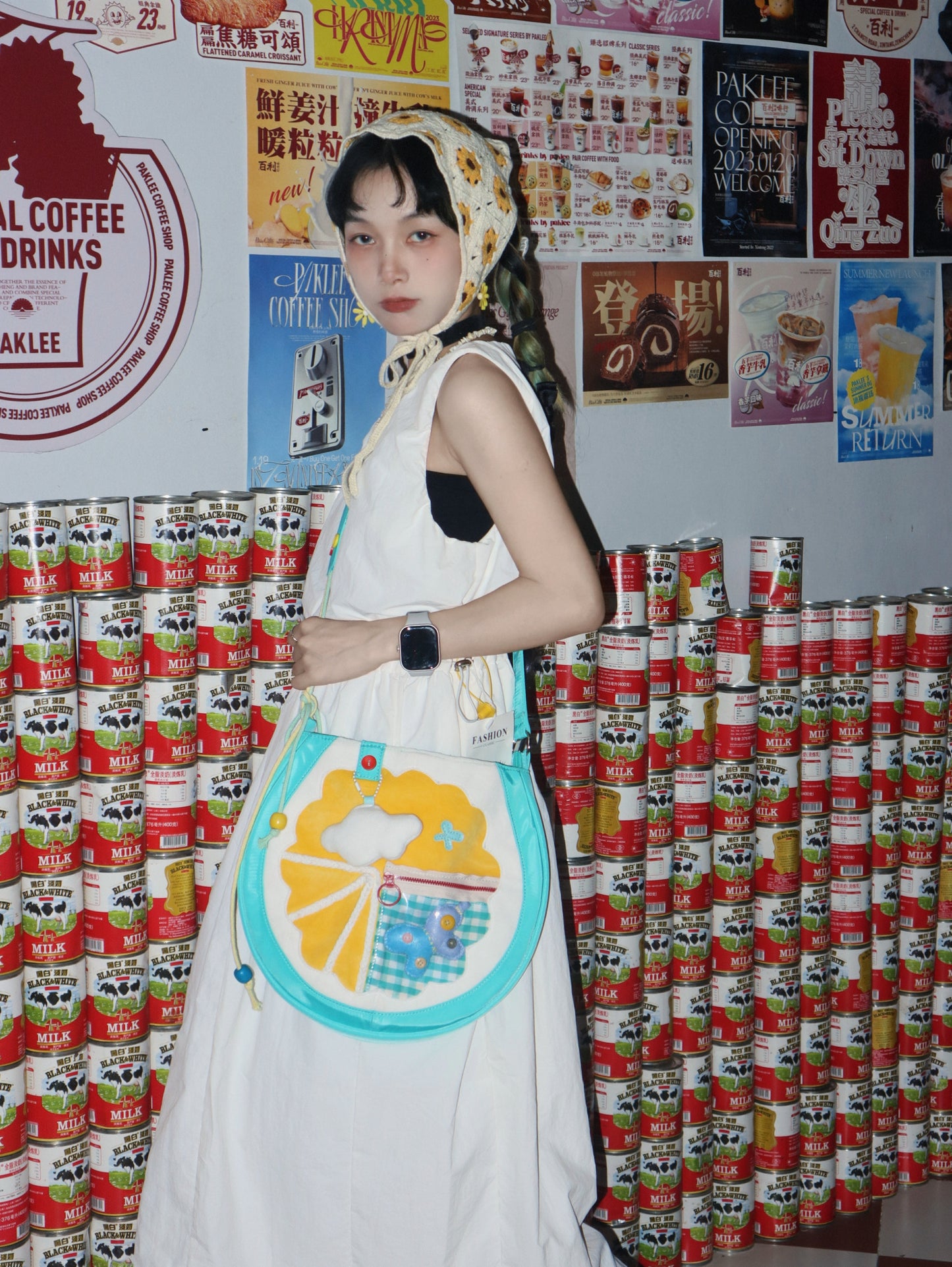 One Fish - Orange Slice Fruit Crossbody Bag bag One Fish