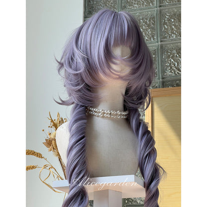 Alice Garden - Purple Long Curly Wig | Lolita Anime Inspired JK Hair wig Alice Garden