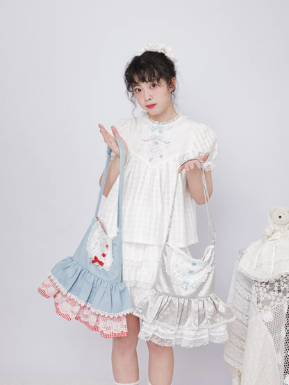 SemenCoicis - Ruffle Double Layer Skirt Bag bag SemenCoicis