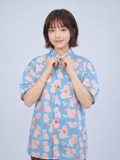 MeowMeow Bug - Angel Cat Shirt shirt MeowMeow Bug