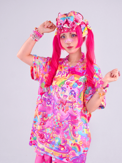 Dream Bubble - Pastel Unicorn Print Tee tshirt Dream Bubble