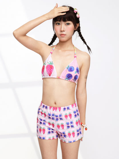 FRUITS - Strawberry Apple Print Bikini Set bikini Fruits