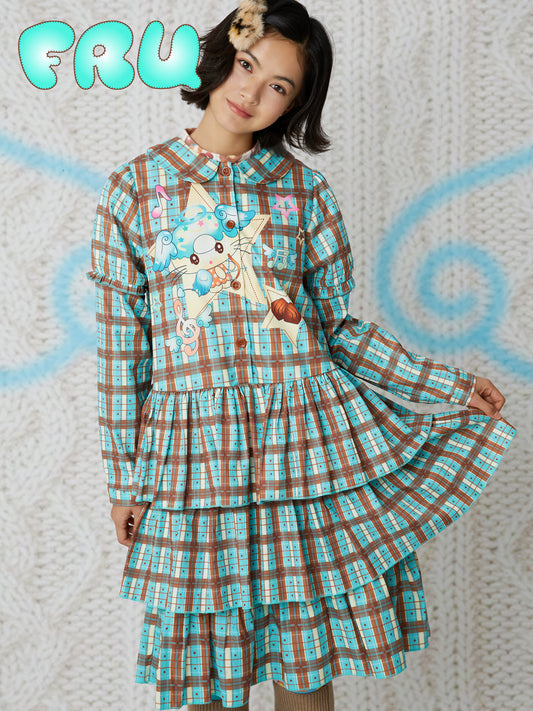 frufru - Kawaii Doll Collar Cake Dress dress frufru