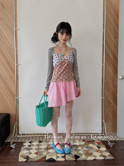 LET ME SEE - Kawaii Polka Dot Ballet Tights tights let me see