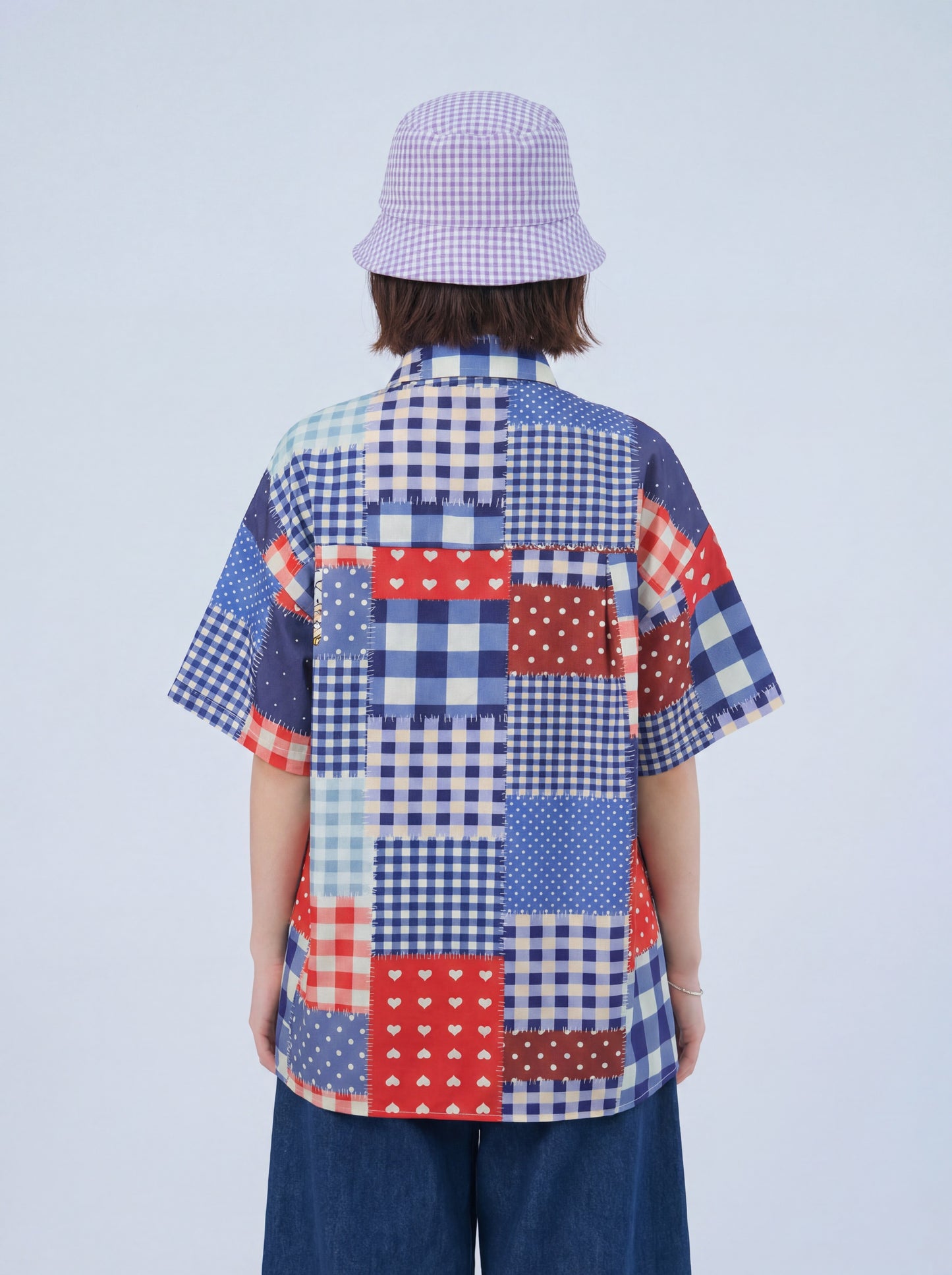 MeowMeow Bug - Patchwork Andy Shirt shirt MeowMeow Bug