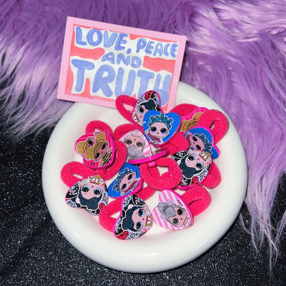 StrangeLab Harajuku Decora Hair Tie | Non-Damaging Caterpillar Hair Ring hair ring strangelab