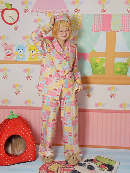 LULULULU - Apple Mouse Modal Long Homewear Set pajama LULULULU