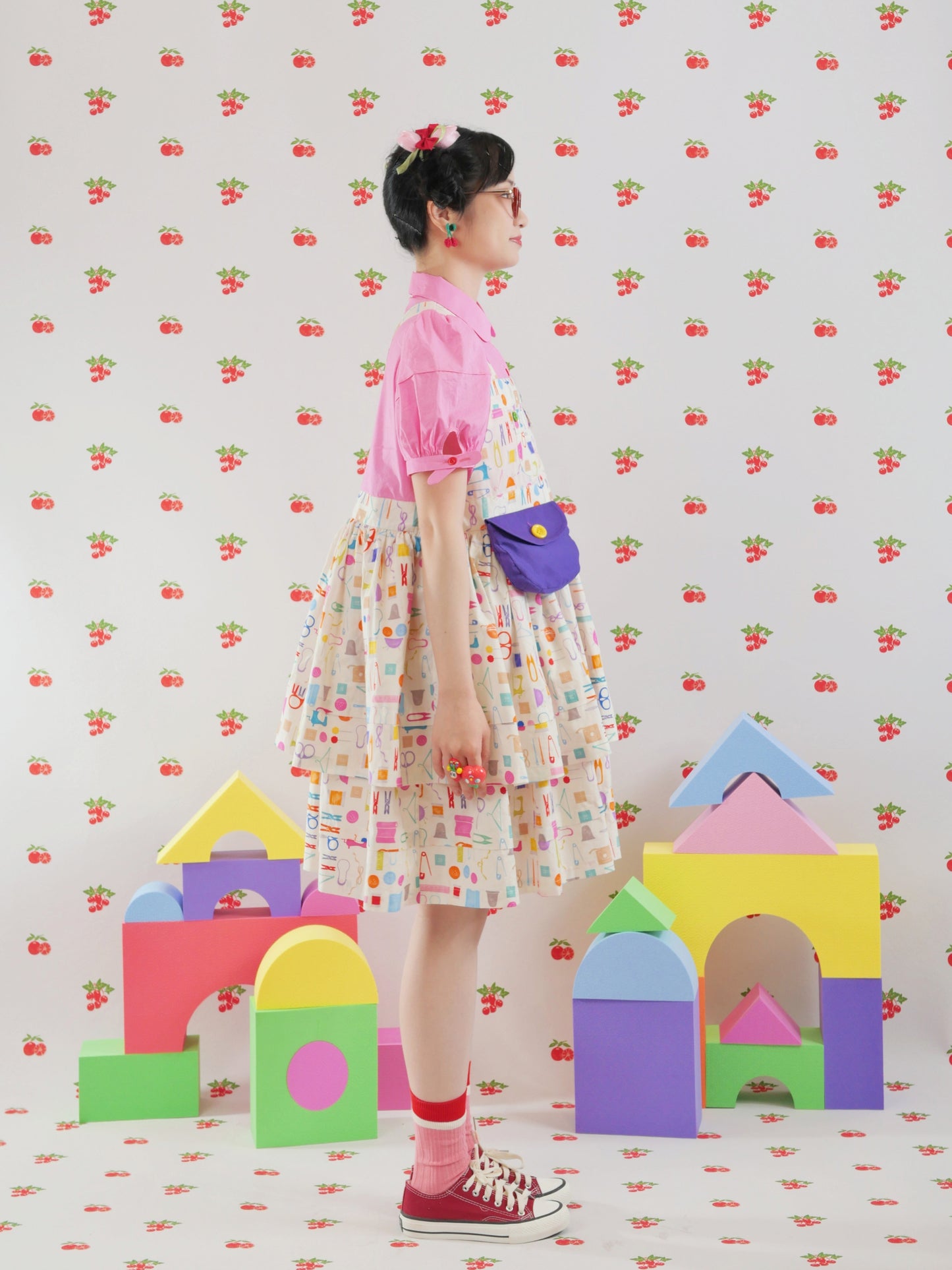 GOODBABY - Pastel Layered Puff Dress dress goodbaby