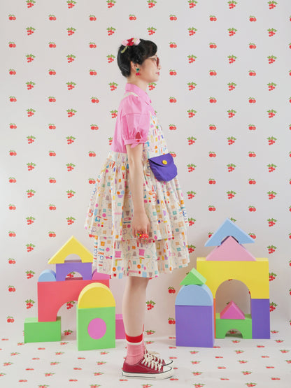 GOODBABY - Pastel Layered Puff Dress dress goodbaby