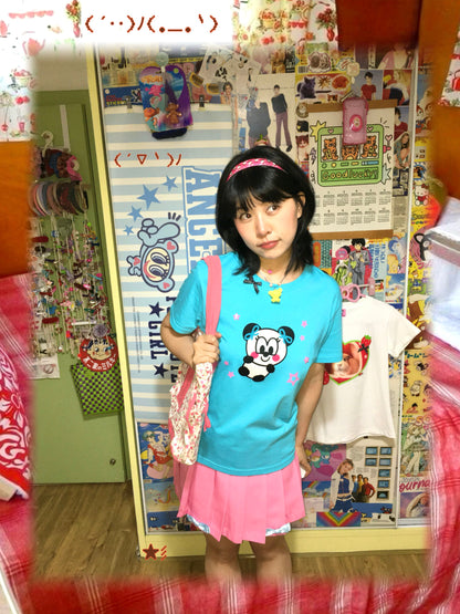 Bodytalk - Panda Graphic T-Shirt | Kawaii 90s Retro Harajuku Style Tee tee bodytalk