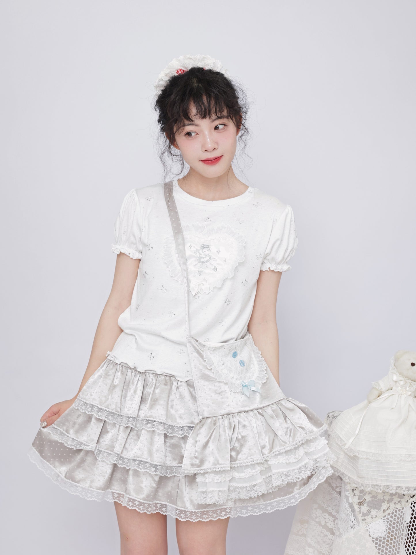 SemenCoicis - Ballet Bear & Swan Tee tee SemenCoicis
