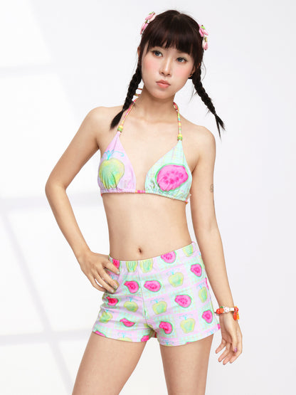 FRUITS - Strawberry Apple Print Bikini Set bikini Fruits