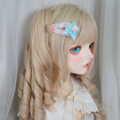 Maojiang Decora Kei Plush Star Clip hair clip maojiang