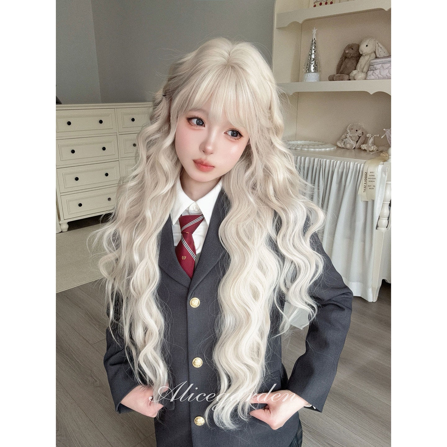 Alice Garden - Moonlight Long Curly Wig wig Alice Garden