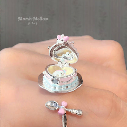 Marshmellow - Kawaii Cream Cake Ring ring Marshmellow