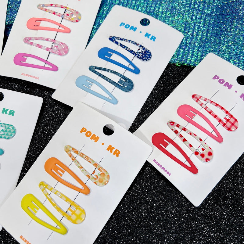 StrangeLab Decora Colorful BB Clips | Candy Color Simple Hair Clips hair clip strangelab