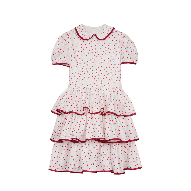 Nanjun Vintage - Sweet Peter Pan Cake Dress dress Nanjun Vintage