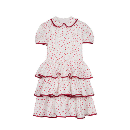 Nanjun Vintage - Sweet Peter Pan Cake Dress dress Nanjun Vintage