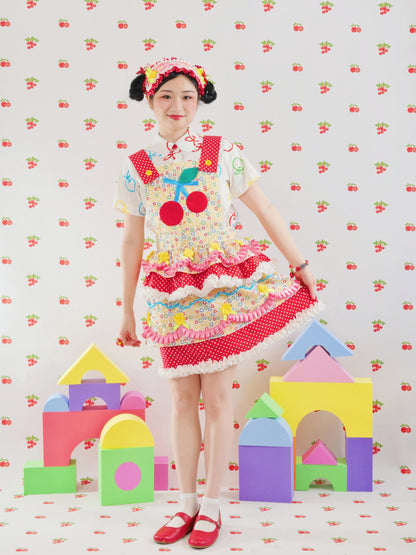 GOODBABY - Cream Cake Apron Skirt dress goodbaby