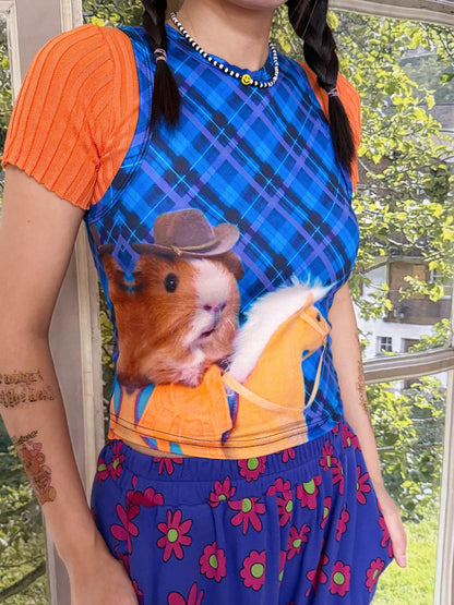 bunnybunnygun - Y2K Stretch Tank Top camisole bunnybunnygun