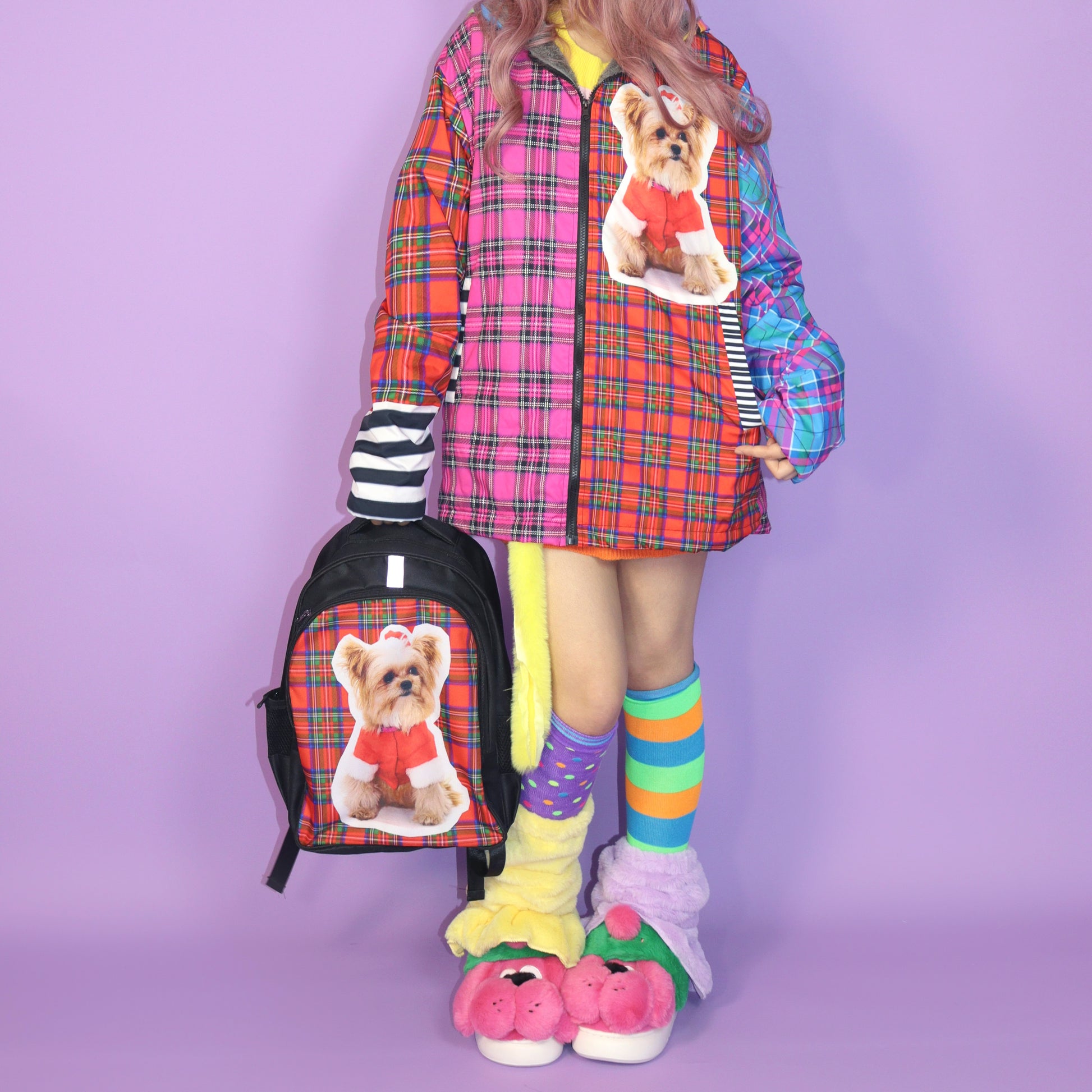 LEERROO - Y2K Printed Hoodie Padded Jacket hoodie Leerroo