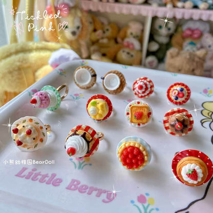 Bear Doll - Cake Dessert Ring ring Bear Doll