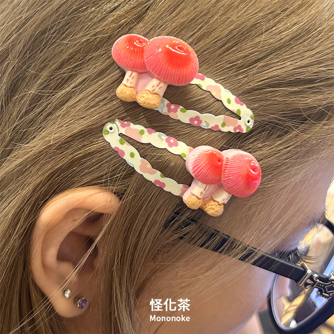 Mononoke - Mushroom Fairy Bow Hair Clip Mononoke
