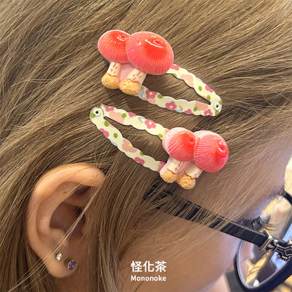 Mononoke - Mushroom Fairy Bow Hair Clip Mononoke