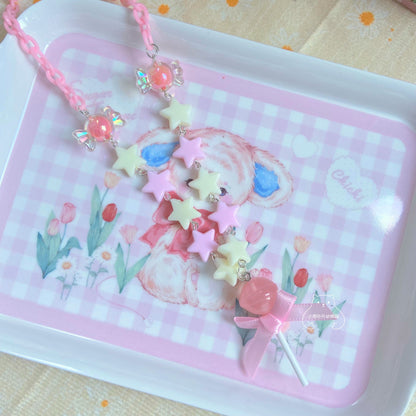 Bear Doll - Kawaii Lollipop Candy Pendant Necklace necklace Bear Doll