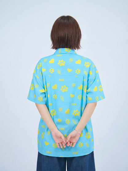 MeowMeow Bug - Green Boss Cat Shirt shirt MeowMeow Bug