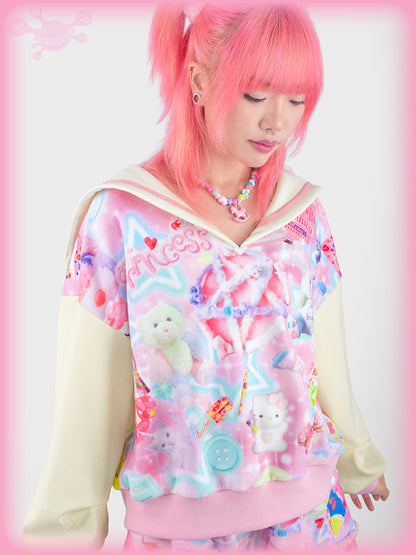 NIHONKIDS - Y2K Decora Sailor Sweat Set set NIHON KIDS