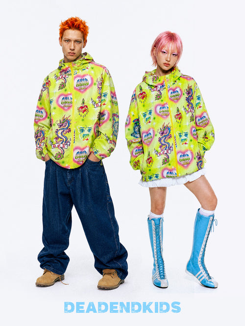 DeadEndKids - Retro Techwear Windbreaker Jacket jacket DeadEndKids