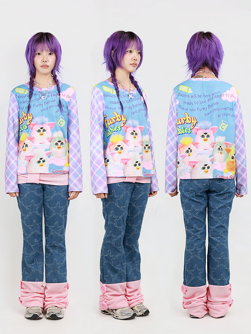 NIHON KIDS - 90s Retro Toy Phoebe Long Sleeve Tee sweatshirt NIHON KIDS