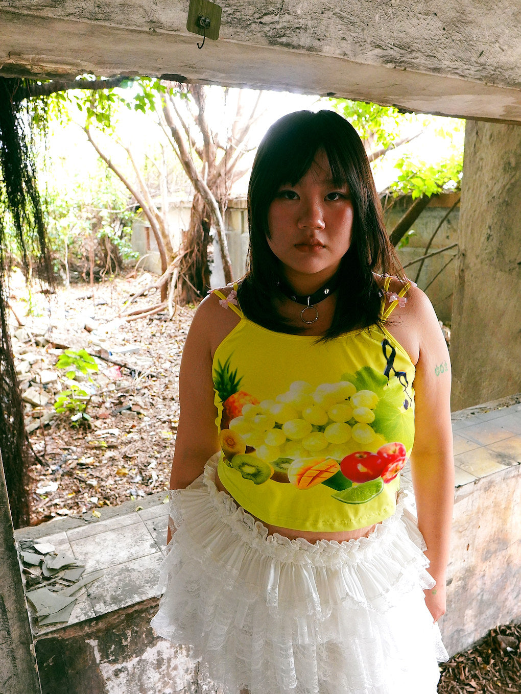 HotNipplesClub - Lemon Tropical Tank Top camisole Hot Nipples Club