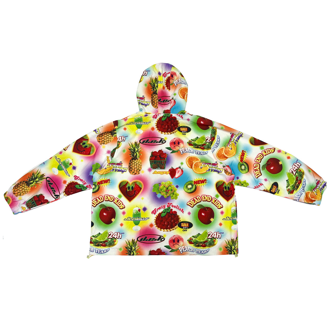 DeadEndKids - Colorful Fruit Techwear Windbreaker Jacket jacket DeadEndKids