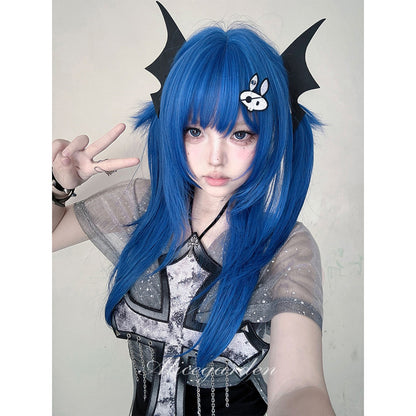 Alice Garden - Ultramarine Layered Long Wig JK Style Matte Straight Hair wig Alice Garden