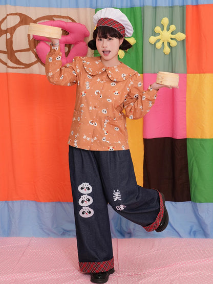 NIKKOU - Original Cotton Long-Sleeve Shirt Base Shirt shirt Nikkou home