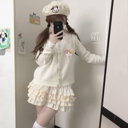 Blurred Bear - Kawaii Lace Puff Skirt skirt Blurred Bear