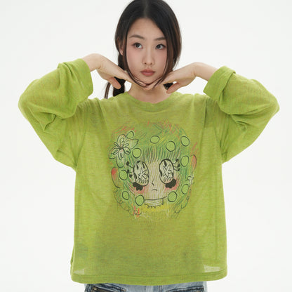 I'm Not a Jerk - Green Polka Sweatshirt shirt I‘m Not a Jerk