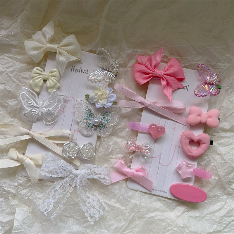 Butterfly Cute Kawaii Hair Clips Set hair clip candy