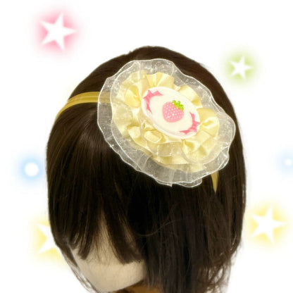 Salty Gummy - Strawberry Ribbon Headband headband Salty Gummy