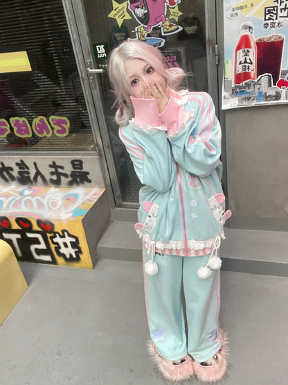 Three Poisons - Dessert Party Casual Track Suit Set set Three Poisons