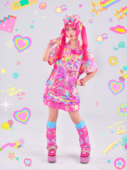 Dream Bubble - Pastel Unicorn Print Tee tshirt Dream Bubble