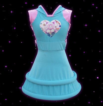 NIHONKIDS - Harajuku Space Cat Dress dress NIHON KIDS