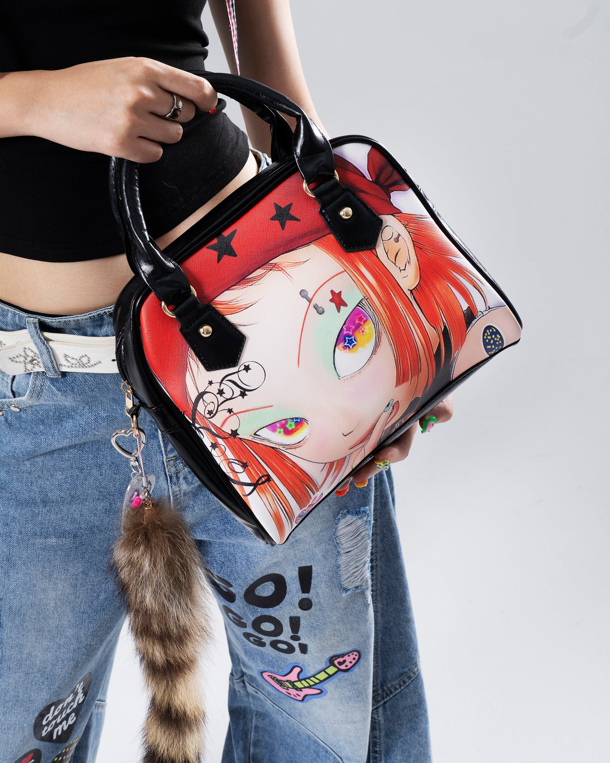 Oogreenapple - PU Doll Itabag Shoulder Bag bag Oogreenapple
