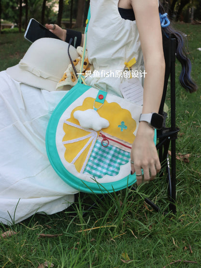 One Fish - Orange Slice Fruit Crossbody Bag bag One Fish