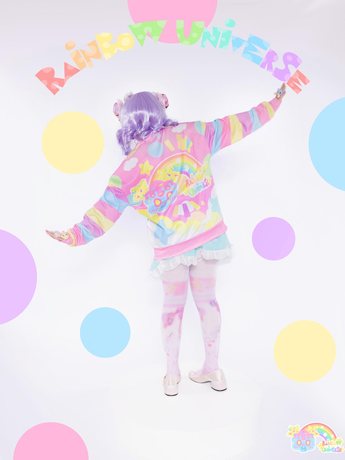 Rainbow Universe RUX - Decora Kei Pastel Sweatshirt sweatshirt Rainbow Universe RUX