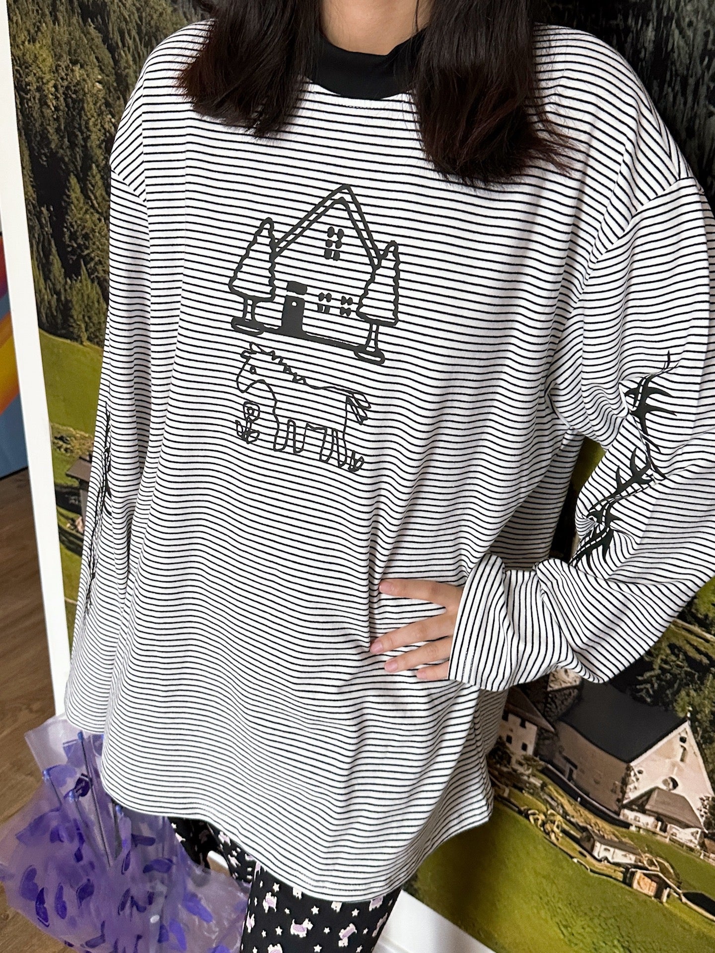 BunnyBunnyGun - Cityboy Oversize Long Sleeve T Shirt shirt bunnybunnygun