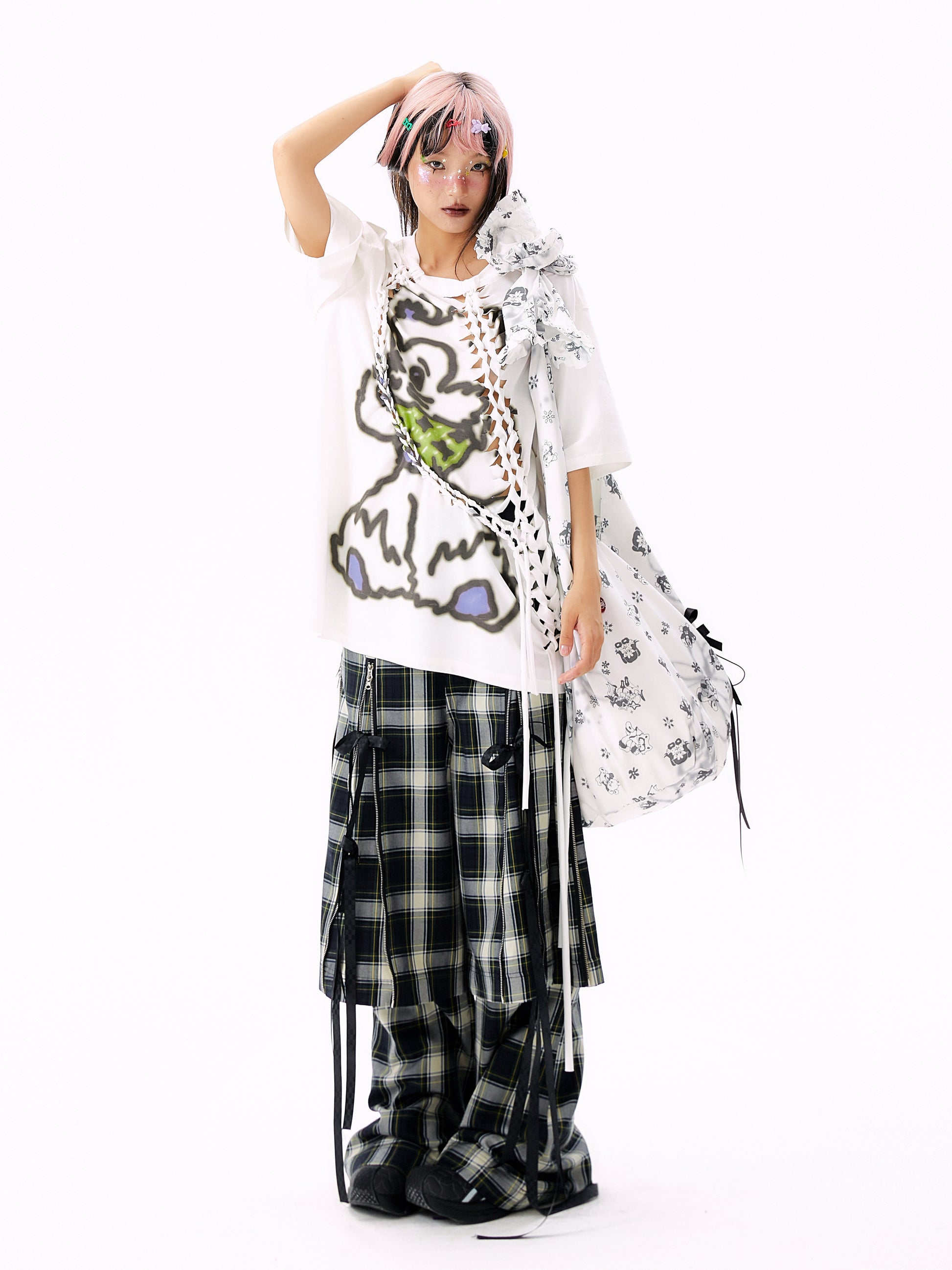 sillysis - Floral Knot Crossbody Bag bag sillysis